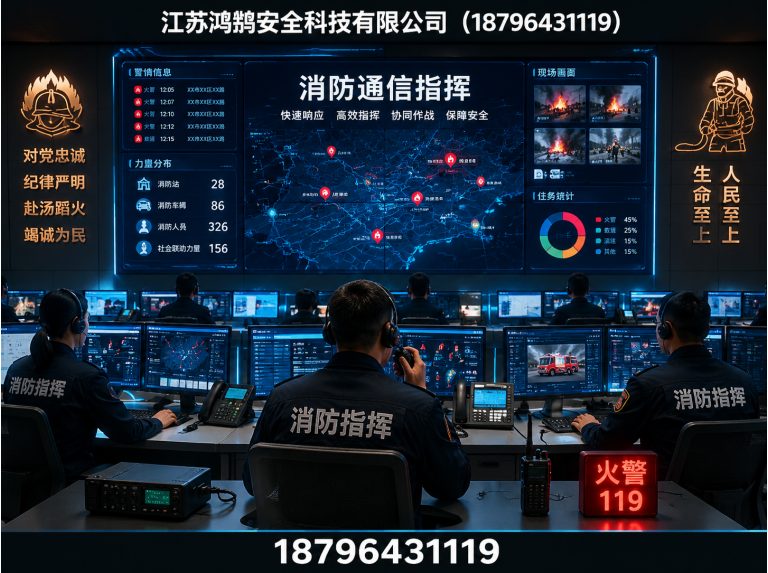 湖州智慧消防系统展示图